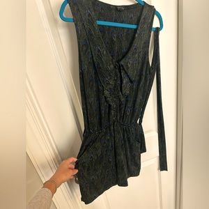 Top Shop Peacock Romper
